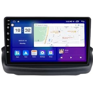 Android 14 Dubbel Din Autoradio Voor Hyundai Rohens Genesis Coupe 2009-2011 Hoofdunit 9""IPS Touchscreen Multimediaspeler met achteruitrijcamera Ondersteuning Carplay Bluetooth GPS Sat Nav RDS SWC(T1 8