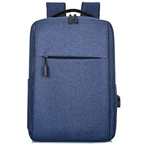 Laptop Backpack Laptoptas voor dames, rugzak, reistas, rugzak voor laptop, USB, laptophoes, rugzak, Royal Blauw, For 13-15.6 inch