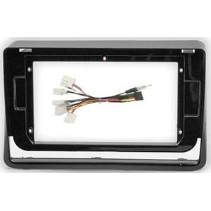 Autoradioframe Voor Toyota Voor Noah 80 Voor Esquire Voor Voxy 2014-2017 9 Inch 10 Inch Autoframe Dashboardadapter Decoder Android Radio Dashboardmontage, Paneelkit(SET 10)