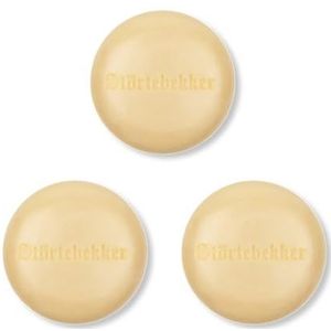 Störtebekker Premium handzeep van sandelhout, vaste zeep voor mannen met duindoorn en rozemarijn, warme sandelhoutgeur, veganistisch en zonder palmolie, handgemaakt (3 x 100 g)