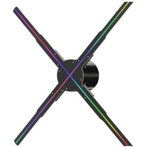 19,7 inch 50 cm Wifi Holografische Ventilator 3D Reclamemachine 576 LED Bord Neon Smart HD Speler Ondersteuning Video Foto Logo Hoge definitie(65cm HD edition)