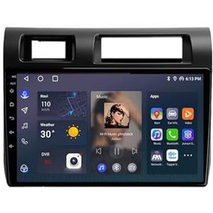 Android 12 Auto Stereo MP5 Player 9'' Screen Autoradio Voor Toyota Pickup Land Cruiser LC 70 79 Series 2007-2020 Car-play Android Auto GPS-navigatie Bluetooth RDS FM AM DAB+ Radio Stuurbediening Voi