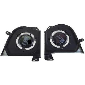 Laptop CPU GPU Cooling Fan DC12V 0.6A 4-Pin For ASUS GU603VV 13NR0BL0T06011 13NR0BL0T07011(CPU GPU Fan)