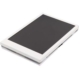 Computertemperatuurmonitor, 3,5 Inch Volledig Zicht PC-temperatuurweergave Auto Power Off Draaibaar Dimbaar voor Kantoor (Witte set)