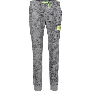 Easy Young Fashion Joggingbroek voor kinderen - dunne vrijetijdsbroek - comfortabele speelbroek - sweatpants gemêleerd L43, lichtgrijs, 164