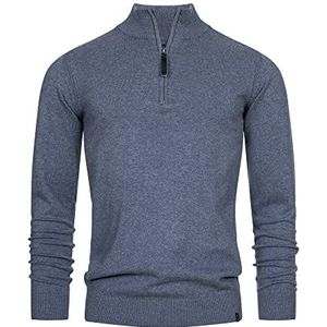 INDICODE JEANS - Gore - Trui - Blauw/Zwart - Lange Mouw