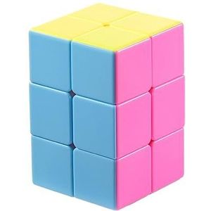 Wilitto Speed Cube Set Professionele Speed Cube Puzzel Speelgoed Voorschoolse STEM Educatief Sensorisch Speelgoed Kids Educatief Speelgoed Snoep Kleur Gladde Kubus Speelgoed 2x2x2 2x3x3 3x4 voor