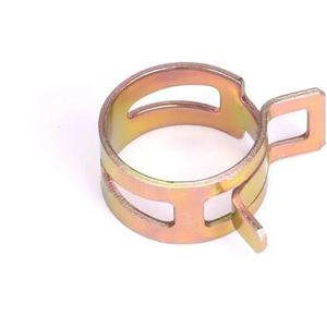 Verzinkte veerslangklem van mangaanstaal, 65 MN, binnendiameter 4 mm tot 22 mm, 10 stuks (5 mm, 20 stuks)