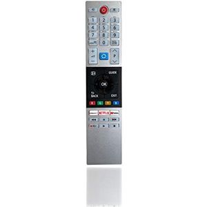 BELIFE® Vervangende afstandsbediening geschikt voor Toshiba TV 43L3863DG | 43LL3A63 | 43T6863DA | 43T6863DB | 43T6863DG | 43U2963DGL