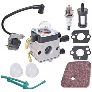 Onderdelen KM55 Carburateur voor Ontsteking voor Bobine Voor STIHL FS55 FS38 FS55R FS45 FS46 Trimmer Kit