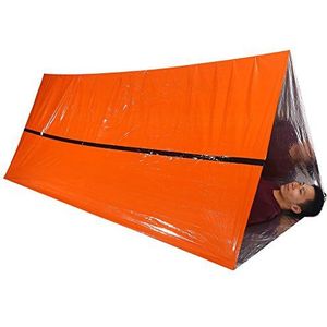 Mylars 62 x 96,8 inch, herbruikbare thermische noodtent, extra grote tent voor buiten, survival, kamperen, wandelen, marathons, roaming,