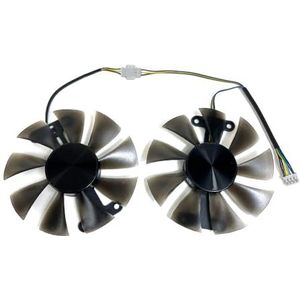 2FAN/SET NIEUWE 85MM 4PIN GALAX GTX 1060 EX OC grafische kaart koelventilator, voor KFA2