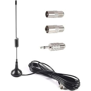 Audio- & videoantennes voor auto FM-stereoantenne met magnetische basis van 75 ohm voor muzieksysteem, thuisontvanger, AV-audio, videotheater Auto-antenne