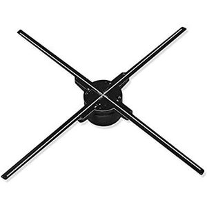 3D-hologramventilator, High-definition High-Brightness WiFi-versie 3D holografische ventilator reclame machine, roterende display LED Scherm Makkelijke installatie (Size : Z6(four fan)56cm 616light)