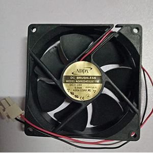 Original 9CM Fan AG09224EB257110 9225 DC24V 0.50A 2-wire inverter cooling fan