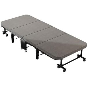 ROUZIHU Kokospalm Dutje Dutje Bed Kantoor Opklapbed Vier opklapbare slaapbank Eenpersoonsbed(80cm)