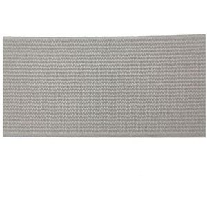 2M 20/25/30/40/50mm Rubberen Band Vouw over Elastische Band Voor Ondergoed Broek BH Rubberen Kleding Verstelbare Zachte Tailleband Elastisch (Lichtgrijs, 25 mm)