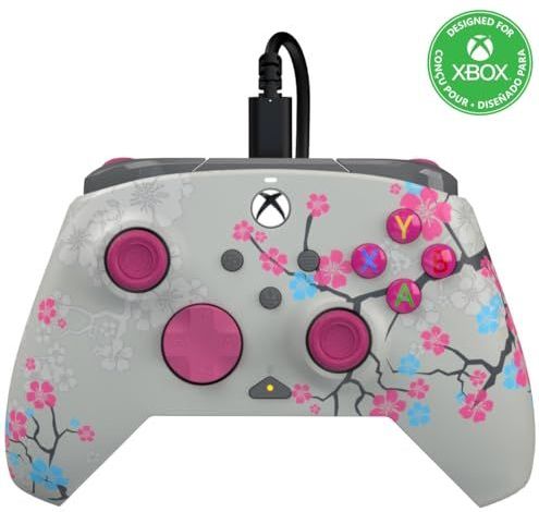 PDP - Rematch - Gamepad - Grijs - Paars - Microsoft Xbox One - Glow In Dark