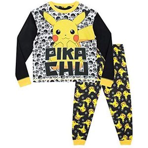 Pokemon Jongens Pyjama's Pikachu Veelkleurig 128