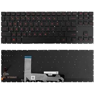 Laptoptoetsenbord voor HP OMEN 6 PRO 15-EN 16-C 16-N TPN-Q238 Q281 Q267(Red single backlit)