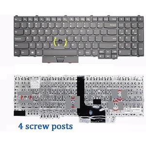 Laptoptoetsenbord voor LENOVO voor Thinkpad P50 P70 P51 P71 P70S(Can be installed)