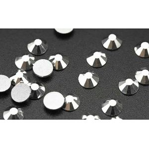 Non Hot Fix Flatback Rhinestones en decoraties Crystal Nail Art accessoires Nagelsticker Glitter Steen Diamant DIY-066 Labrador-SS6 (1440 stuks)