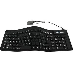 Seal Shield Seal Flex USB-toetsenbord QWERTY zwart - toetsenborden (met kabel, USB, QWERTY, zwart)