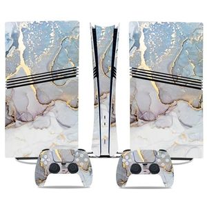 Voor PS5 PRO Skin Digital Edition Console En Controller Vinyl Cover Skins Wraps Krasbestendig, Compatibel Met Voor PS5 Digital Edition Pro 09375 Geen Schuimvorming Bubbelvrij