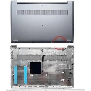 Voor Lenovo IdeaPad S340-15 S340-15IML S340-15IWL S340-15API S340-I5IIL Laptop LCD-achterkant Voorkant Scharnier Palmrest Bott(Silvery D)