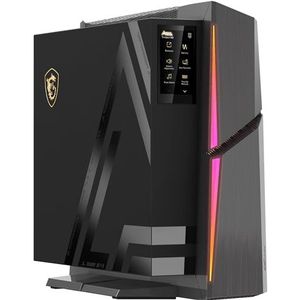 MSI MEG Trident X2 14NUI9-276AT Intel® Core™ i9 i9-14900KF 64 GB DDR5-SDRAM 2 TB NVIDIA GeForce RTX 4090 Windows 11 Home Desktop PC Zwart