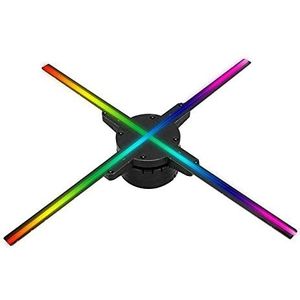 3D-hologram-fankit, Updaten 5 0CM 4 Fan Hologram Fan Light Met Wifi Controle 3D hologram Advertentie Display LED Fan Holographic Imaging For Holiday voor winkels, winkels, vakanties