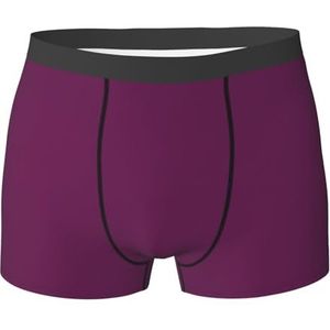 EdWal Morning Glory Paarse print heren atletisch ondergoed, heren ondergoed, boxerslip, zacht ondergoed, Zwart, XXL