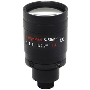 4 megapixel varifocale lens 5-50 mm M14 D14-vatting CCTV-camera met lange afstandsweergave, 1/2,7 inch handmatige focus en zoom for HD IP/AHD-camera