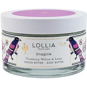 Lollia Imagine Body Butter | Voedende Body Moisturizer | Hydraterend en glad | Beste Ingrediënten waaronder Shea Butter & Cacaoboter | 155 g