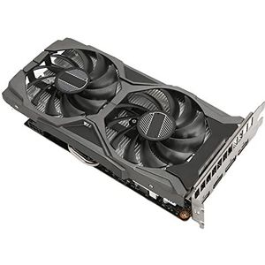 6 GB GDDR6 Grafische Kaart, 1785 MHz GPU-klok, 8K HDR, Dubbele Koelventilator, Resolutie 7680 X 4320, met 192 Bit, voorGTX 1660 SUPER, PCI Express 3.0 X16, Dubbele Ventilatoren