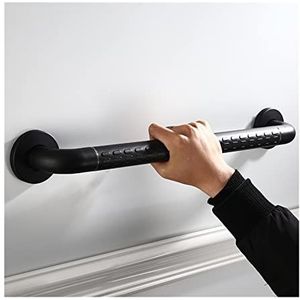 HSIRYAOHD Grab Bars Bad Rails 304 Roestvrij staal Zwarte Badkamer Bars, Veiligheid Fluorescerende Lichtgevende Handgrepen