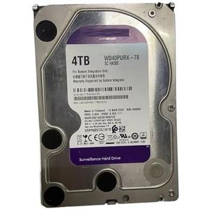 1 stuk WD40PURX 4T 3,5 inch harde schijf voor zakelijke desktopserver, 5400 rpm SATA harde schijf