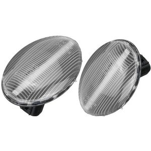 Richtingaanwijzer 2x Dynamische LED Zijmarkeringslichten Voor Subaru Voor Legacy Voor Liberty 2000-2003 Knipperlicht Indicator(Clear)