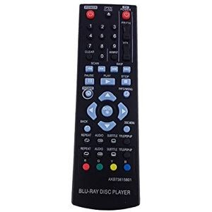 Aurabeam compatibele afstandsbediening voor LG BP350 Blu-Ray Speler