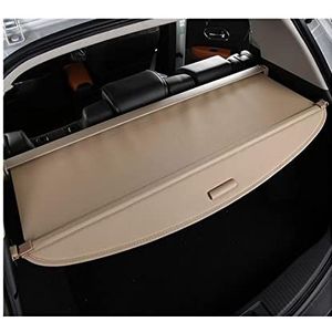 Voor VEZEL Voor HRV Voor XRV Voor HR-V Voor XR-V 2014-2021 Intrekbare Spacer Gordijn Achter Rekken Kofferbak Pakket Plank Cover CFCPKOYOZD(Beige)