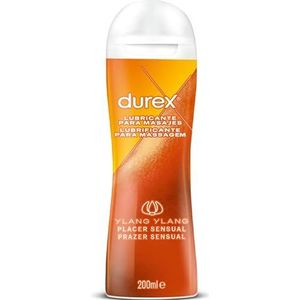 Durex Play Massage, sensueel, ylang-ylang, 2 flessen à 200 ml