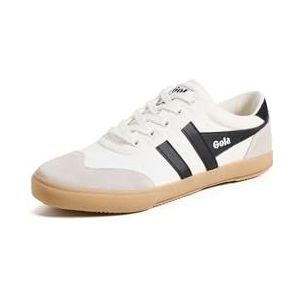Gola Badminton Womens Casual Trainers in gebroken wit zwart, Off White Zwart, 39 EU