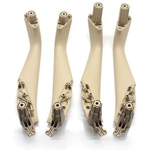 Vervangingsset Voor Deurgreepbekleding Voor 5-serie M5 G30 G31 F90 2017-2021 Kunststof armleuning(4pcs beige)