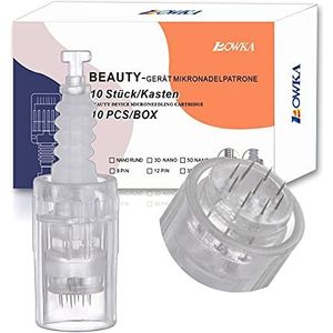 BOWKA 10pcs Cartridge vervangende onderdelen voor elektrische Dermapen Bayonet Slot 9 tips/10 stuks