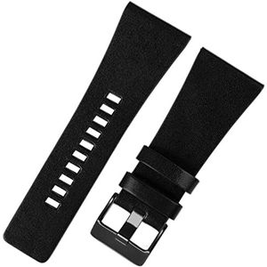 Quick Release horlogebanden, horlogeband retro lederen polsband DZ7406 DZ7408 DZ4280 DZ4343 herenarmband prachtig (kleur: 22 mm, maat: bruin S) (Color : 28mm, Size : Brown B)