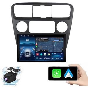 Android 14.0 2 Din Autoradio 9"" Touchscreen Auto Stereo voor Honda Accord 6 1998-2002 met Draadloze Carplay Android Auto GPS navigatie AHD Omgekeerd beeld Stuurwielbediening(P1(1G+32G))