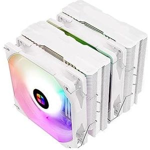 FS140 CPU-koeler, 140 mm, PWM, stille dubbele ventilator, computerkoeling, 4-polig, RGB 115x 2011 2066 AM4 (kleur: FS140 WH V3 ARGB, maat: andere)