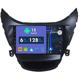 RoverOne Autoradio GPS voor Hyundai Elantra 2011-2016 Carplay Android Auto Stereo Hoofdeenheid Bluetooth WiFi Radio Speler Sat Navigatie