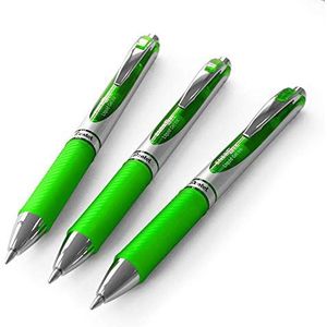 Japan Pentel BLN25 Gel Pen Quick-drying Black Water Pen 0.5mm Smooth - View #3