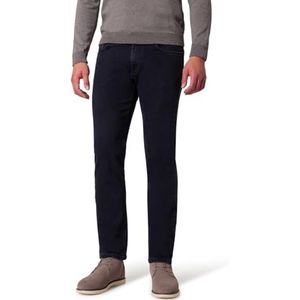 Pioneer Stretch Broek Thermo Rando Megaflex Jeans 16801.6775.6801 Blauw Zwart, Blauw/Black Stonewash 6775 6801, 38W / 34L